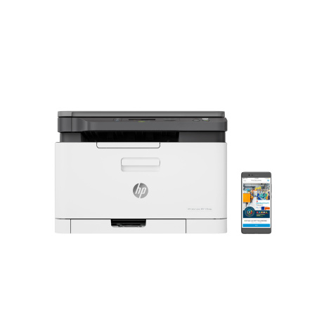 HP Color Laser MFP 178NW (A4,18/4 ppm, USB 2.0, Ethernet, Wi-Fi, Print/Scan/Copy)