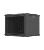 LANBERG NÁSTĚNNÁ INSTALAČNÍ SKŘÍŇ 19" 9U 600X600 ČERNÉ PERFOROVANÉ DVEŘE (PLOCHÉ BALENÍ)
