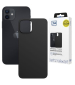 3mk ochranný kryt HARDY MagSilicone pro Apple iPhone 12 Black