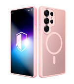 3mk ochranný kryt Misty MagCase Pink pro Samsung Galaxy S25 Ultra