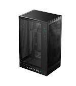 DEEPCOOL Case CH270 PLUS, mATX, Průhledná bočnice, černá