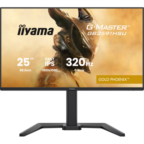 iiyama G-Master/GB2591HSU-B1/24,5"/IPS/FHD/320Hz/0,4ms/Černá/3R