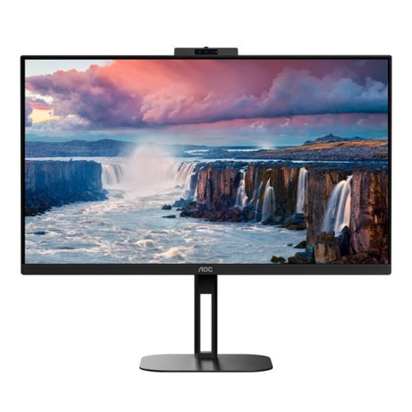 BAZAR - AOC MT IPS LCD WLED 27" Q27V5CW/BK - IPS panel,2560x1440,HDMI,DP,USB-C,USB,pivot,repro,webcam - Poškozeny obal