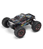 MonsterTruck 1:10, 2 motory, 46km/h - modrožlutý