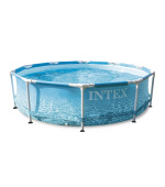 BAZAR - Intex bazén Florida 3,05x0,76 m bez příslušenství - motiv BEACHSIDE - Poškozený obal (Komplet)