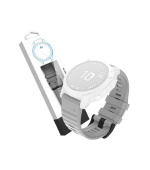 RhinoTech řemínek pro Garmin QuickFit silikonový outdoor 26mm šedý