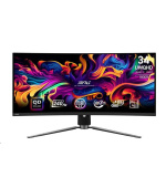 MSI LCD MPG 341CQPX QD-OLED, 34.18", 3440x1440, QD-OLED, 0,03ms, VESA 100x100, Black