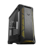 BAZAR - ASUS skříň TUF GAMING GT501 BLACK AURA, EATX, Mid-Tower, černá - Poškozený obal (Komplet)