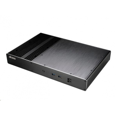 AKASA case Galileo T Slim, Fanless Thin Mini-ITX