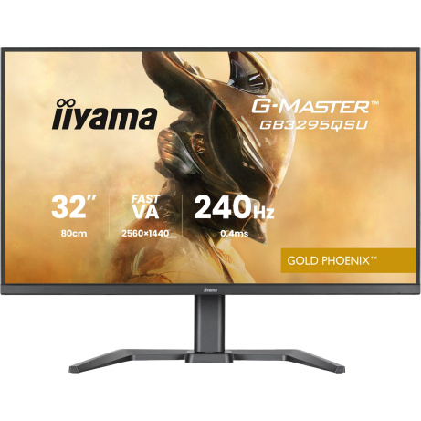 iiyama G-Master/GB3295QSU-B1/31,5"/VA/QHD/240Hz/0,4ms/Černá/3R