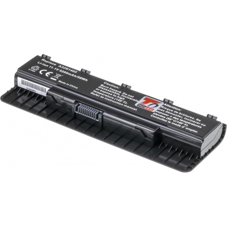 Baterie T6 power Asus G741, G771, R555, R751, N551, N751, G551, GL551, 5200mAh, 58Wh, 6cell