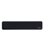 Podpěra zápěstí ke klávesnici C-TECH KPG-01, paměťová pěna,  černá, 450x93x25mm