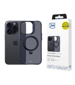 3mk Smoke Case Mag&Stand pro Apple iPhone 15 Pro Max