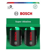 Bosch LR20SA2B/00 Super Alkaline (Blistr 2 ks)