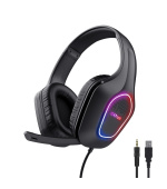 TRUST GXT416 ZIROX LED HEADSET BLK