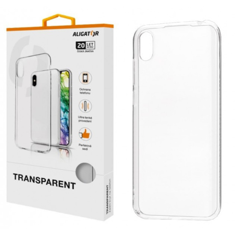 ALIGATOR Pouzdro Transparent Samsung Galaxy A12