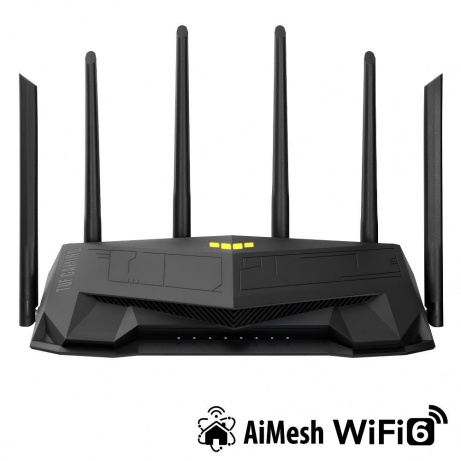 ASUS TUF-AX5400 Wireless AX5400 Wifi 6 Router, 4x gigabit RJ45, 1x USB3.0