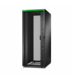 APC Easy Rack 800mm/42U/1100mm,with Roof, Side panel, castors, feet and 4 Brackets, No Bottom, black