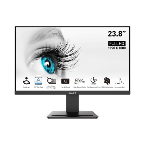 MSI Pro/MP2412/23,8"/VA/FHD/100Hz/1ms/Black/2R