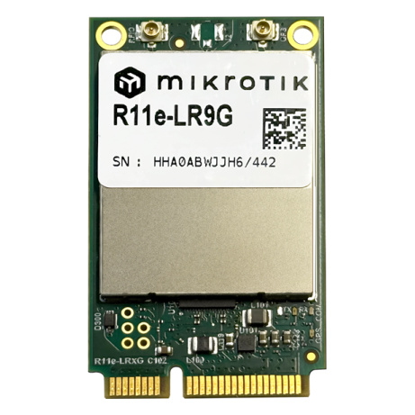 MikroTik R11e-LR9G, LoRa miniPCI-e card pro 902-928MHz
