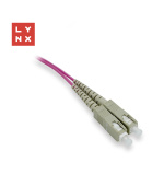 LYNX duplexní patch kabel MM, OM4, SC/SC, 50/125µm, 2m