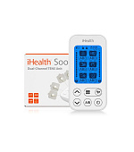 iHealth Soothe TENS duální elektrostimulátor s příslušenstvím