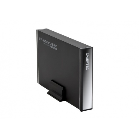 CHIEFTEC externí rámeček na SATA HDD 2,5" (max. 14.5mm), USB3.0, aluminium