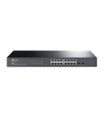POUŽITÉ (SECOND HAND) - TP-Link OMADA switch SG2218 (16xGbE, 2xSFP, fanless) - Rozbaleno (Komplet)