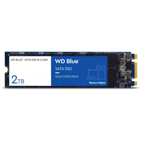 WD BLUE SSD 3D NAND WDS200T2B0B 2TB M.2 SATA, (R:560, W:530MB/s)