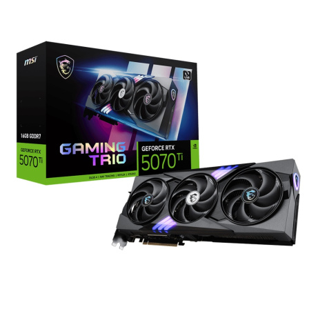 MSI GeForce RTX 5070 Ti TRIO WHITE/Gaming/16GB/GDDR7
