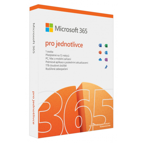 Microsoft 365 Personal P8 Mac/Win, 1rok, CZ