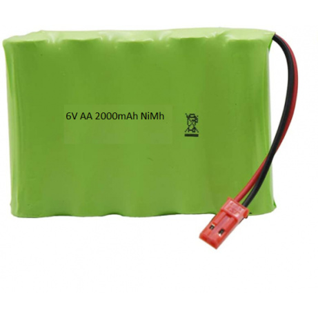 6V 2000mAh Nimh - JST/BEC