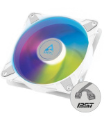 ARCTIC P14 PWM PST A-RGB 0dB (WHITE) – 140mm Pressure optimized case fan | PWM controlled speed with