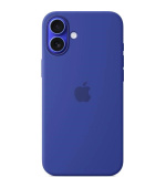 APPLE iPhone 16 Plus Silicone Case with MagSafe - Ultramarine
