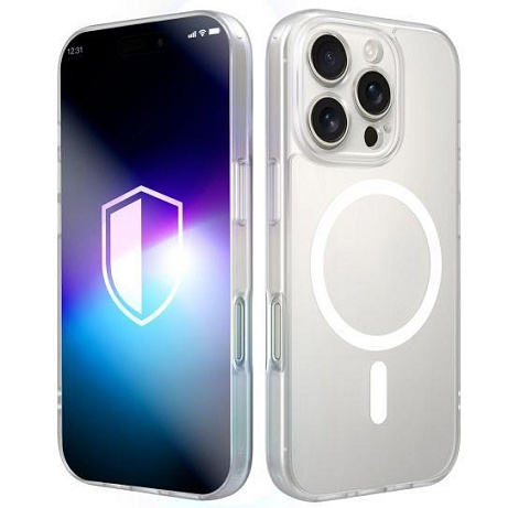 3mk ochranný kryt Misty MagCase White pro Apple iPhone 16 Pro
