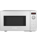 BAZAR - Bosch Serie 2 FFL023MW0 mikrovlnná trouba, 800 W, 20 l, LED displej, 5 úrovní výkonu, bílá - poškozený obal