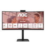 AOC MT VA 34" CU34E4CW - VA panel, 3440x1440, 120Hz, HDMI, DP, USB-C