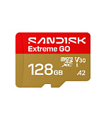 SanDisk micro SDXC karta 128GB Extreme GO (240 MB/s , UHS-I U3 V30)