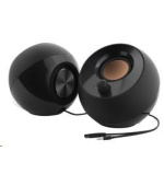 Bazar - Creative repro Pebble - mobilní reproduktor - černý - Poškozený obal (Komplet)