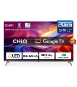 CHiQ U55QM9V TV 55", UHD, QLED, Google TV 5.0, DLG 120 Hz, MEMC