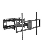 Výsuvný držák Brateck LPA77-696 pro TV 60"-120" 120kg polohovatelný nástěnný Heavy Duty