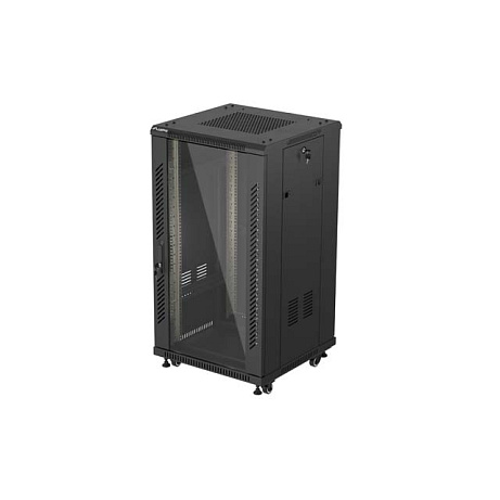 INSTALAČNÍ SKŘÍŇOVÝ ROZVADĚČ 19" 22U 600X600 ČERN