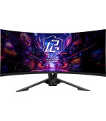 BAZAR - ASROCK LCD - 34" Gaming monitor PG34QRT2B, VA LCD, Prohnutý, 3440x1440 WQHD, 180Hz, 4000:1, poškozený obal