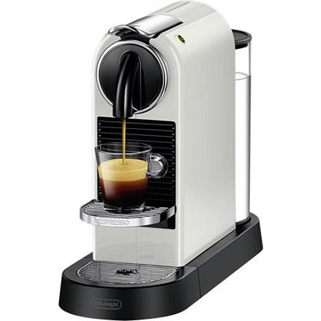 DeLonghi Nespresso Citiz EN 167.W, kapslový kávovar bílý, 19 bar, Thermoblock, 1 l nádrž