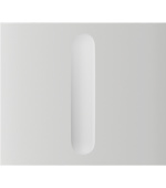 Ajax  CenterButton (Dimmer) vertical - Středový kryt stmívatelného tlačítka, vertikální instalace, bílá