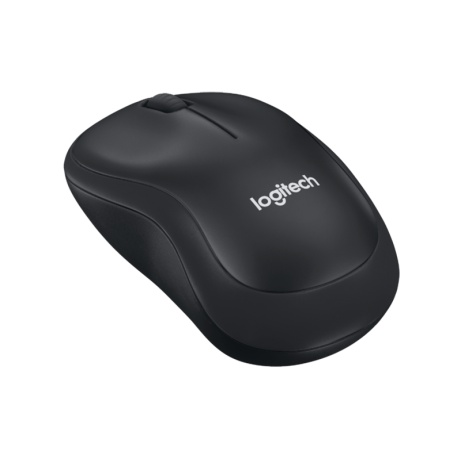 Logitech M220/Kancelářská/Optická/Bezdrátová USB/Černá