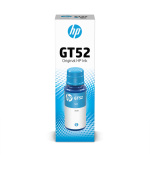 HP GT52 Cyan Original Ink Bottle (8,000 pages)