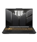 ASUS NTB TUF Gaming A16 (FA607NU-RL060), R5-7535HS, 16" 1920 x 1200, 16GB, 1TB SSD, RTX 4050, No OS, Gray
