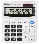 REBELL  kalkulačka -SDC410 - bílá