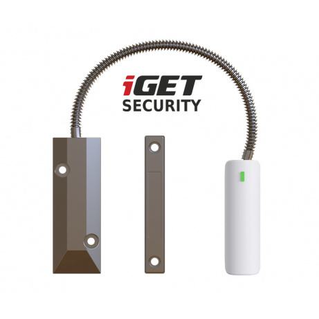 iGET SECURITY EP21 - senzor na železné dveře/okna/vrata pro alarm M5, výdrž baterie až 5 let